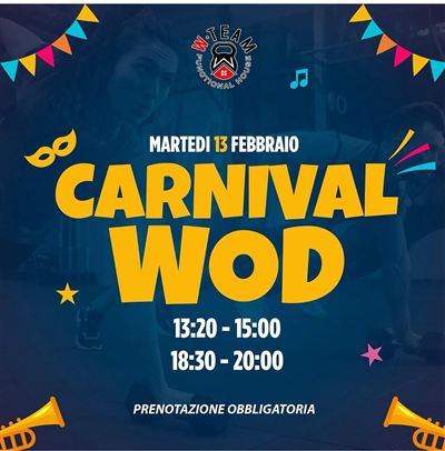 Locandina Carnival WOD