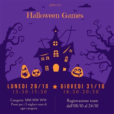 Locandina Halloween Games 2024