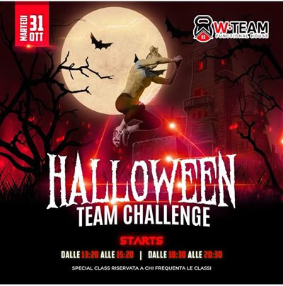 Locandina Halloween Team Challenge